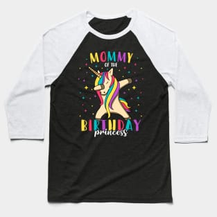 Mommy of the Birthday Girl Baseball T-Shirt